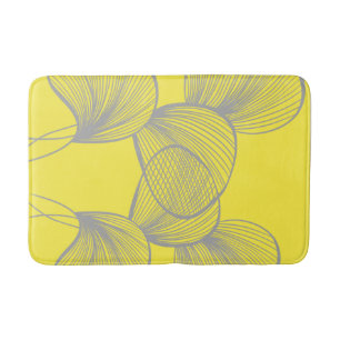 Flowers, the color of the year notebook bath mat