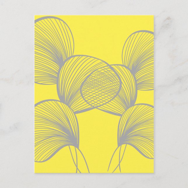 Flowers, the color of the year notebook postcard (Front)
