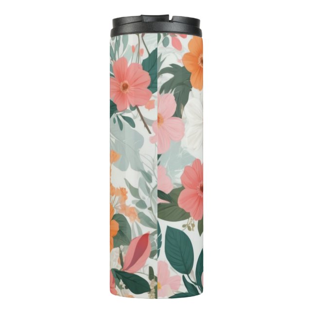 FLOWERS THERMAL TUMBLER (Back)