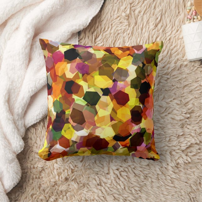 FLOWERS THROW PILLOW (Blanket)