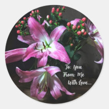 Flowers to you Sticker