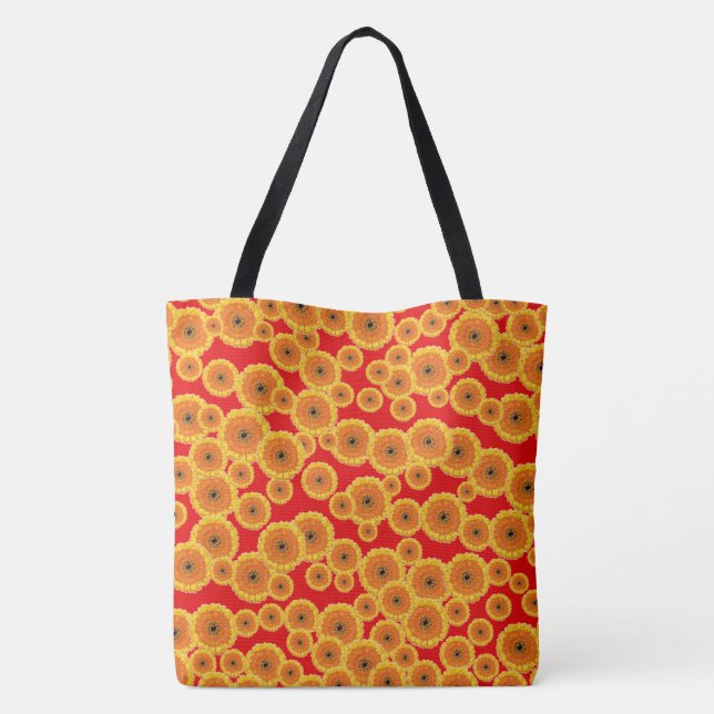 Flowers Tote Bag (Back)