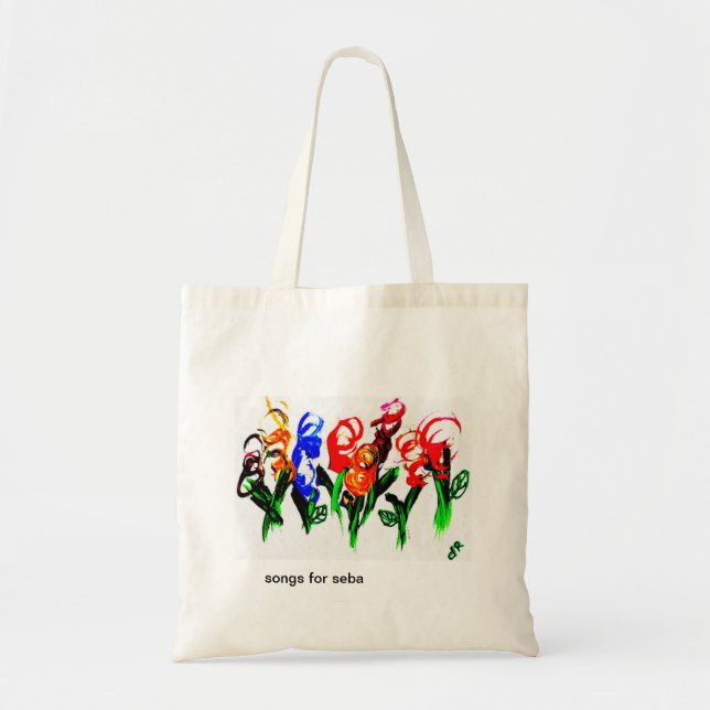 flowers tote bag (Front)