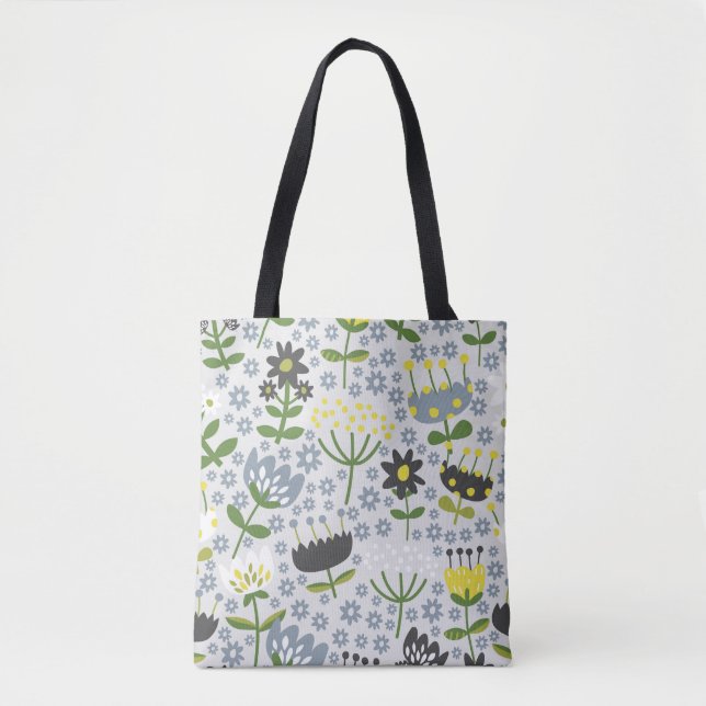flowers tote bag (Front)