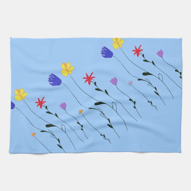 Flowers Towel (Horizontal)
