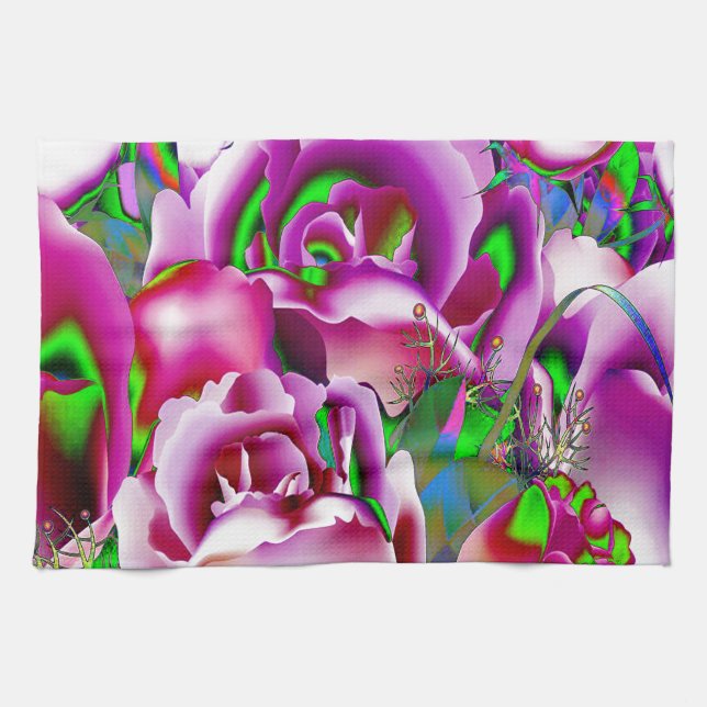 Flowers Towel (Horizontal)