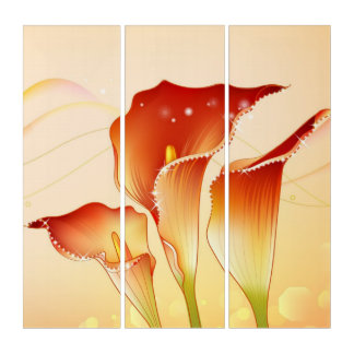 Flowers Triptych