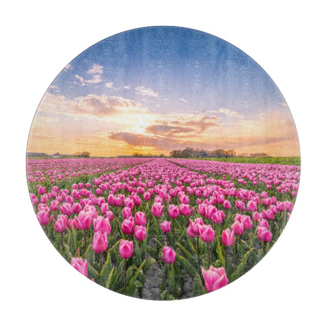 Flowers | Tulips South Holland, Netherlands Cutting Board (Front)
