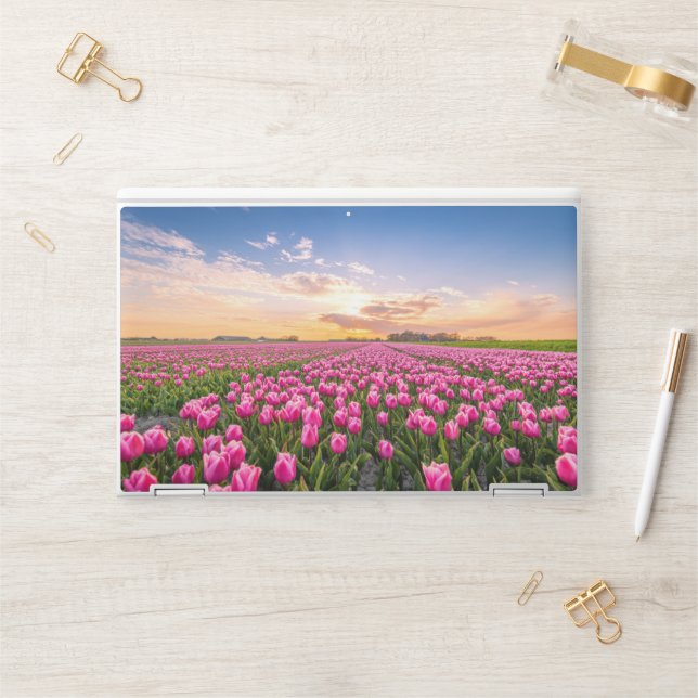 Flowers | Tulips South Holland, Netherlands HP Laptop Skin (Desk)