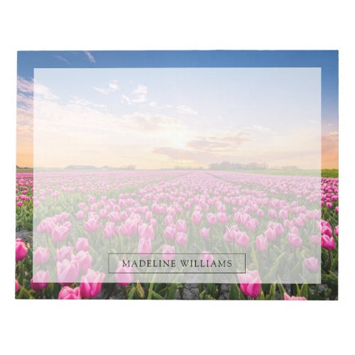 Flowers  Tulips South Holland Netherlands Notepad