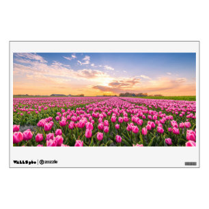 Flowers Tulips South Holland, Netherlands Wall Decal
