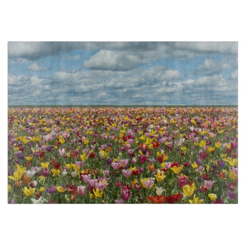 Flowers  Tulips Willamette Valley Oregon Cutting Board