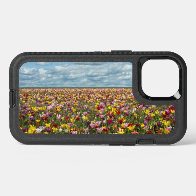 Flowers | Tulips Willamette Valley Oregon Otterbox iPhone Case (Back Horizontal)