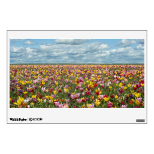 Flowers Tulips Willamette Valley Oregon Wall Decal