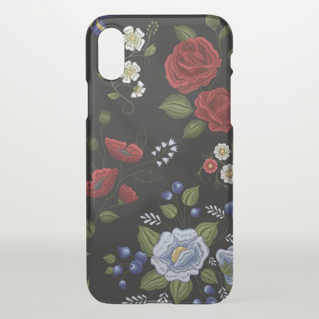 Flowers Uncommon iPhone Case (Back)