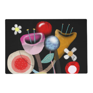 Flowers Unique art Placemat