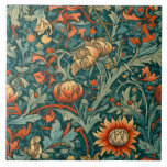 Flowers,vintage,art nouveau ,William Morris style, Ceramic Tile<br><div class="desc">Flowers, vintage, art nouveau , William Morris style</div>
