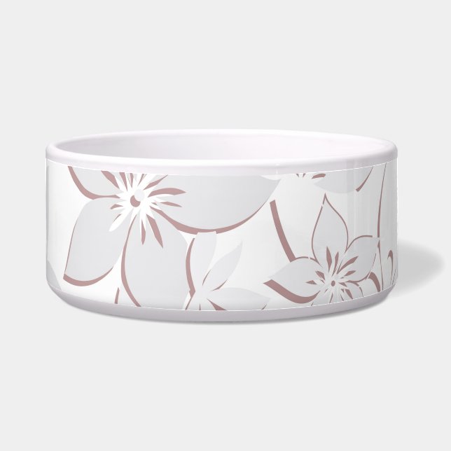 Flowers wall paper 1 bowl (Front)