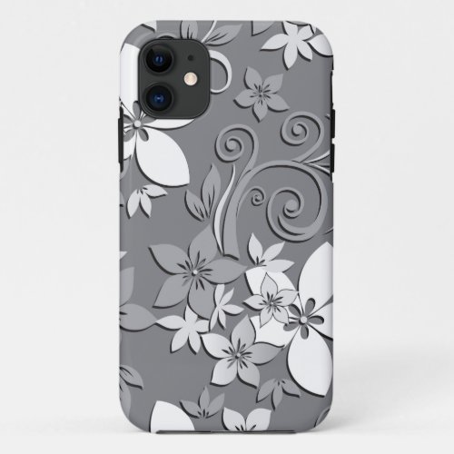 Flowers wall paper 2 iPhone 11 case