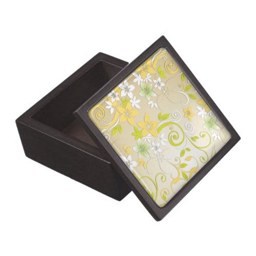 Flowers wall paper 3 gift box