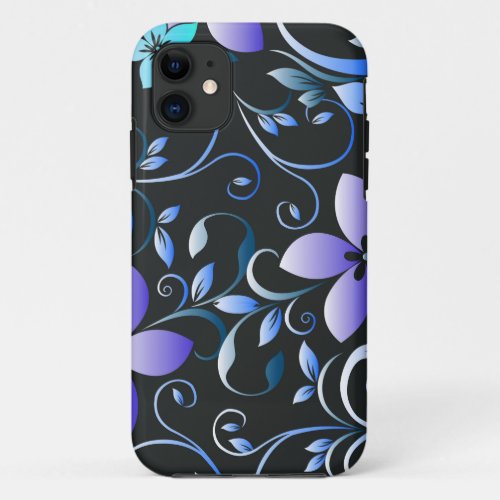 Flowers wall paper 6 iPhone 11 case