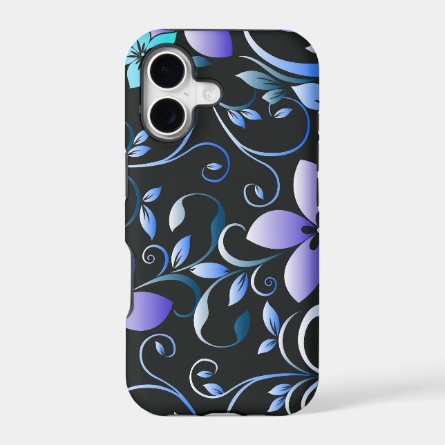 Flowers wall paper 6 iphone case (Back)