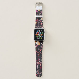 Flowers wall paper 7 apple watch band