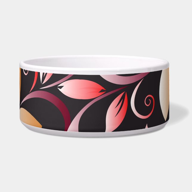 Flowers wall paper 7 bowl (Front)