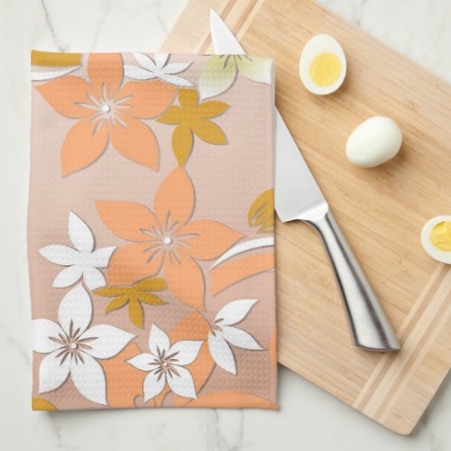 Flowers wall paper 8 kitchen towel