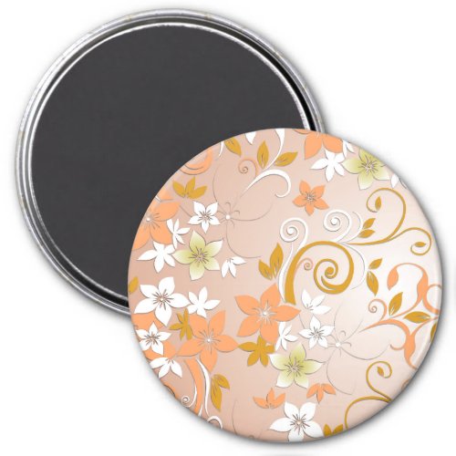 Flowers wall paper 8 magnet