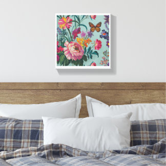 flowers wallart canvas print