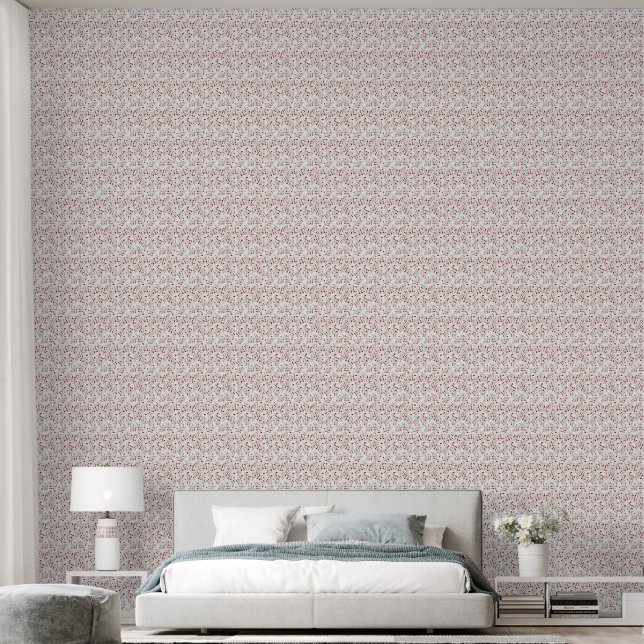 Flowers  wallpaper  (Bedroom)