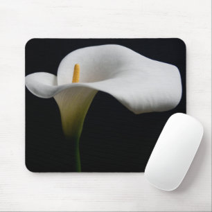 Flowers White Calla Lily Mouse Pad