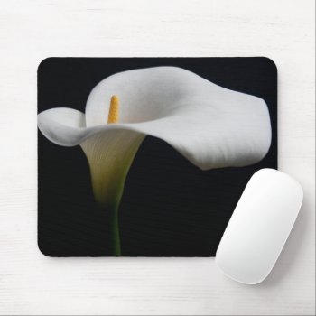 Flowers | White Calla Lily Mouse Pad by intothewild at Zazzle