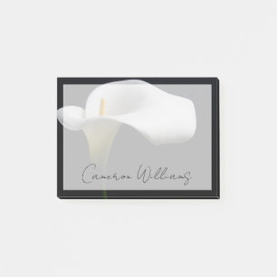Flowers White Calla Lily Post-it Notes