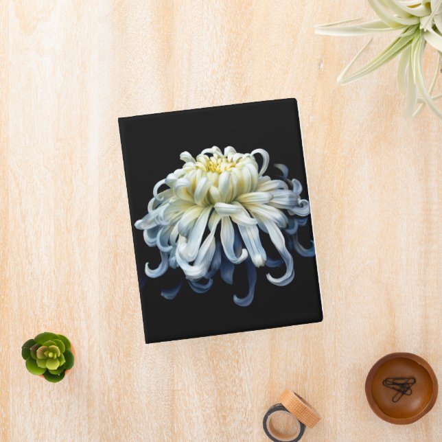 Flowers | White Chrysanthemum Mini Binder (InSitu)