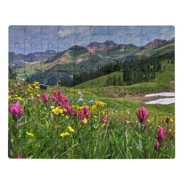 Flowers | Wildflowers Durango, Colorado Jigsaw Puzzle (Puzzle Horizontal)