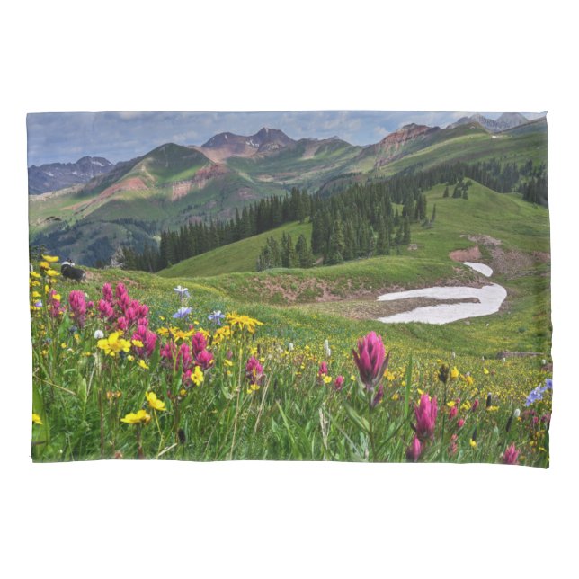 Flowers | Wildflowers Durango, Colorado Pillow Case (Front)