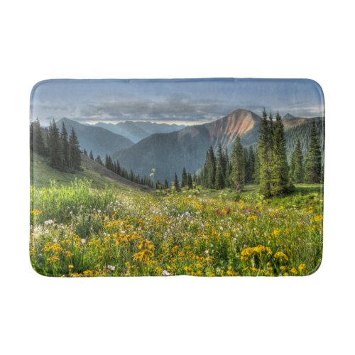 Flowers  Wildflowers Silverton Colorado Bath Mat