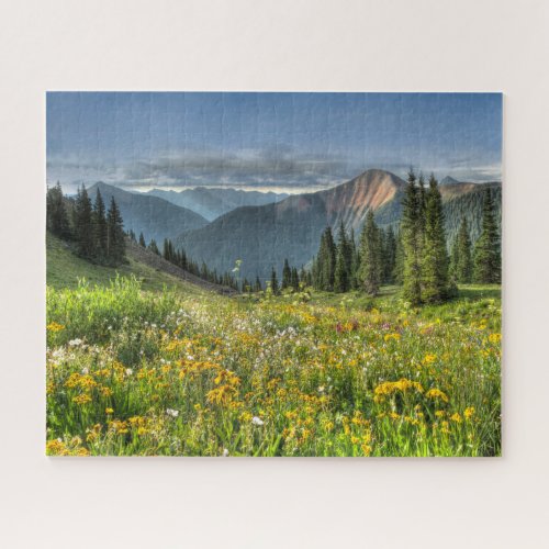 Flowers  Wildflowers Silverton Colorado Jigsaw Puzzle