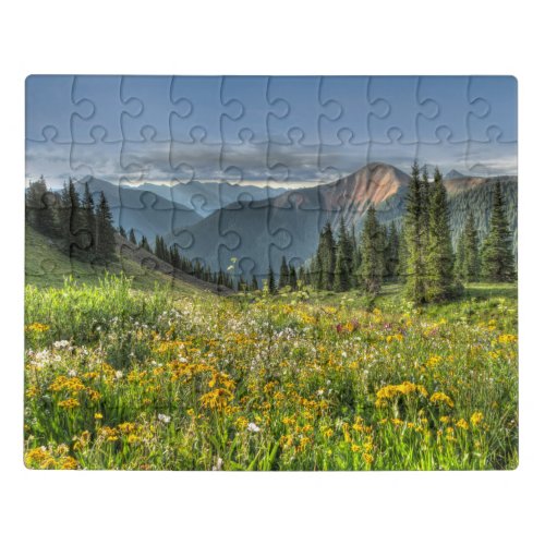 Flowers  Wildflowers Silverton Colorado Jigsaw Puzzle