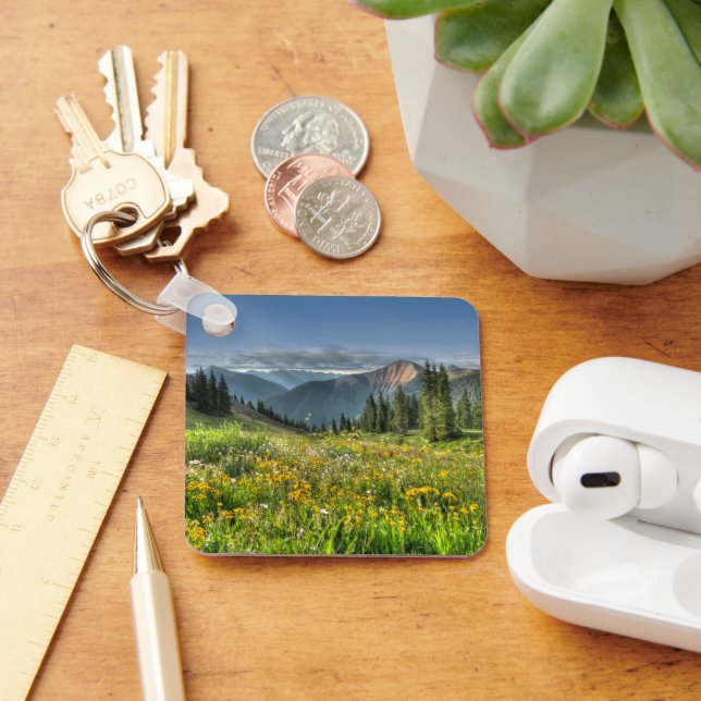 Flowers | Wildflowers Silverton Colorado Keychain (Desk)