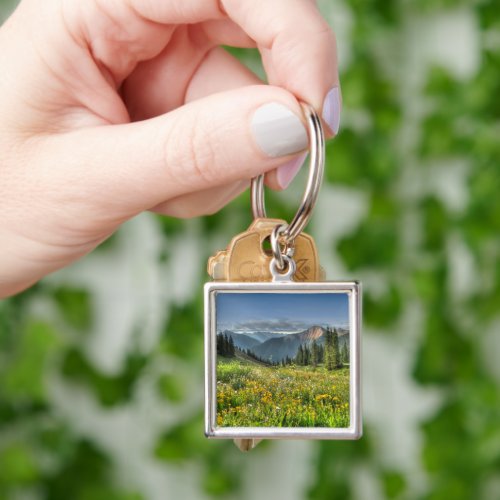 Flowers  Wildflowers Silverton Colorado Keychain