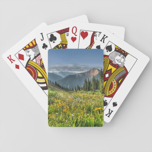 Flowers  Wildflowers Silverton Colorado Poker Cards