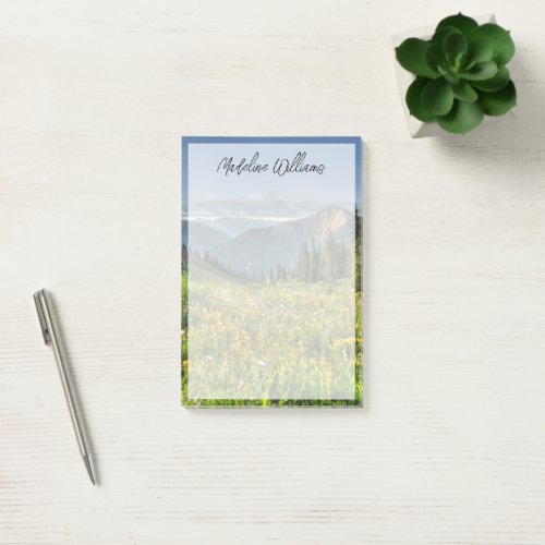 Flowers  Wildflowers Silverton Colorado Post_it Notes