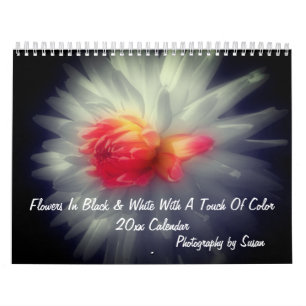 Flowers With A Touch Of Color Calendar