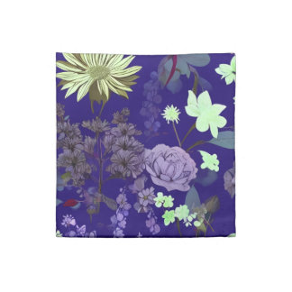 Flowers with an elegant and mysterious atmosphere cloth napkin