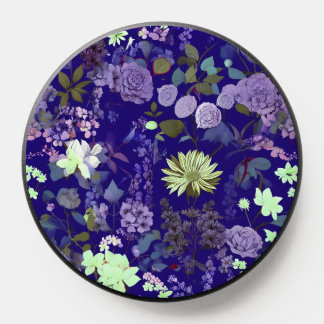Flowers with an elegant and mysterious atmosphere PopSocket