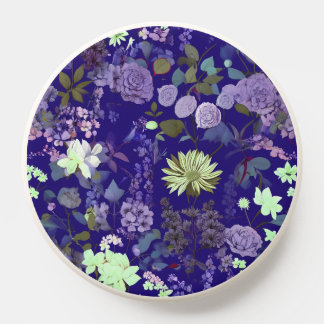 Flowers with an elegant and mysterious atmosphere PopSocket