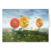 Flowers with Faces (Front Horizontal)